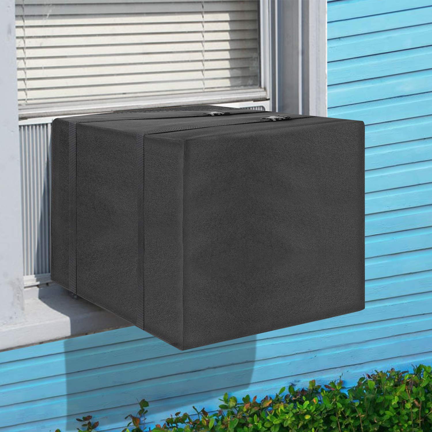Aozzy Air Conditioner Covers For Window Units Ac Covers For Outside Unit Winter Outdoor Heavy Duty Waterproof Insulation Defende