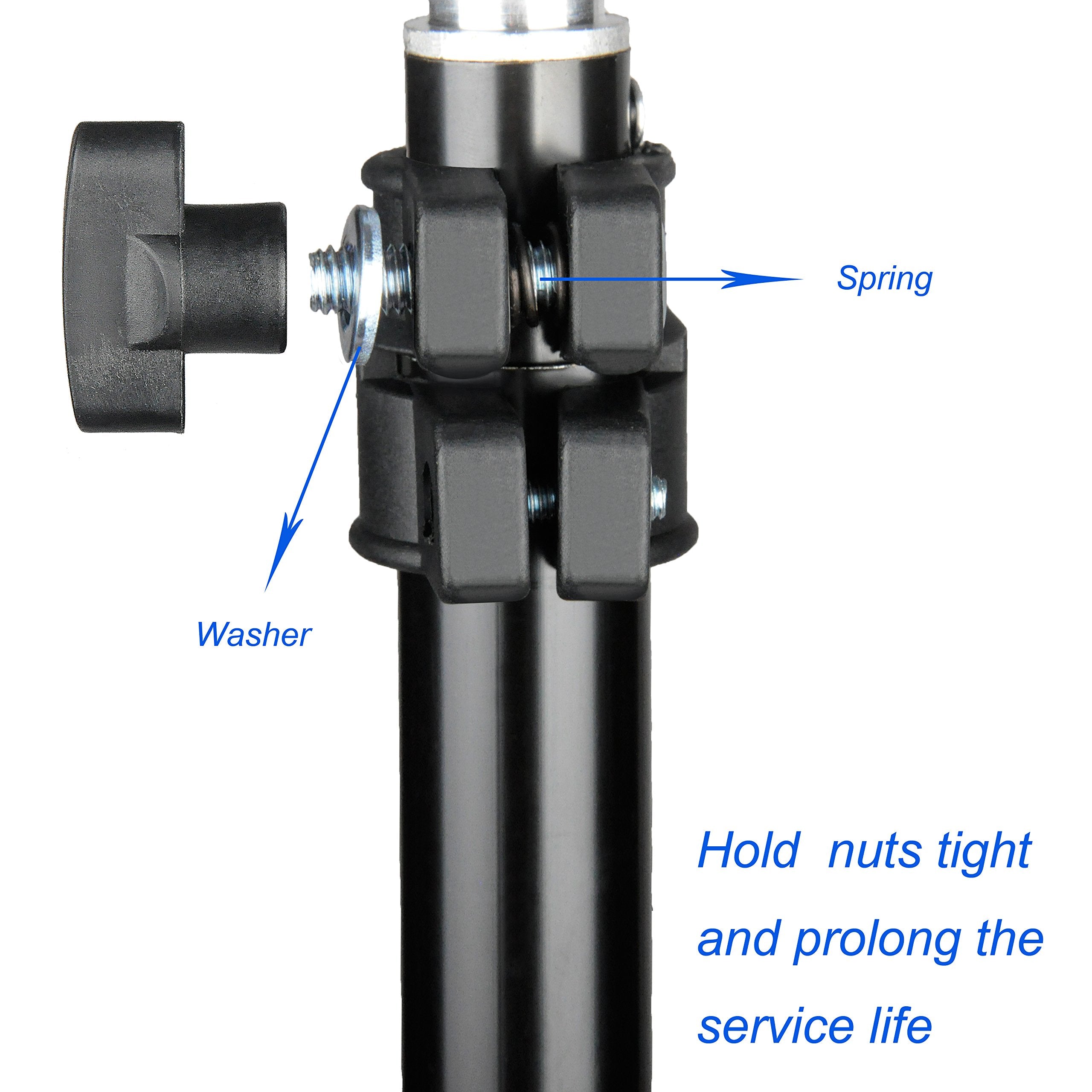 Emart 8.5Ft Photography Light Stands For Photo Video Studio And Product Portrait Shooting   2 Pack