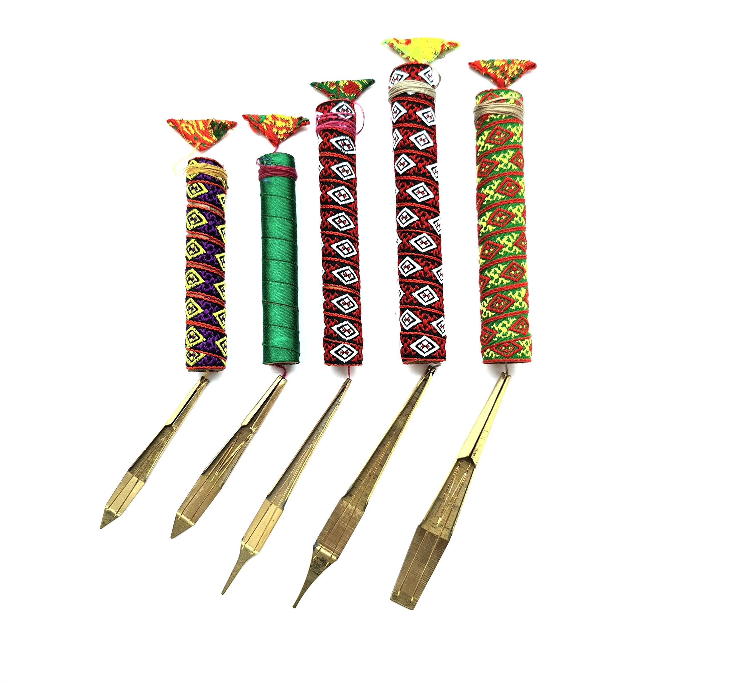 Full Set Of 5 Pieces Jaw Harp Jew'S Harp Mouth Harp Lips Twanger Dan Moi Hmong Vietnamese Viet Nam Handmade Large Range Danmoi 5