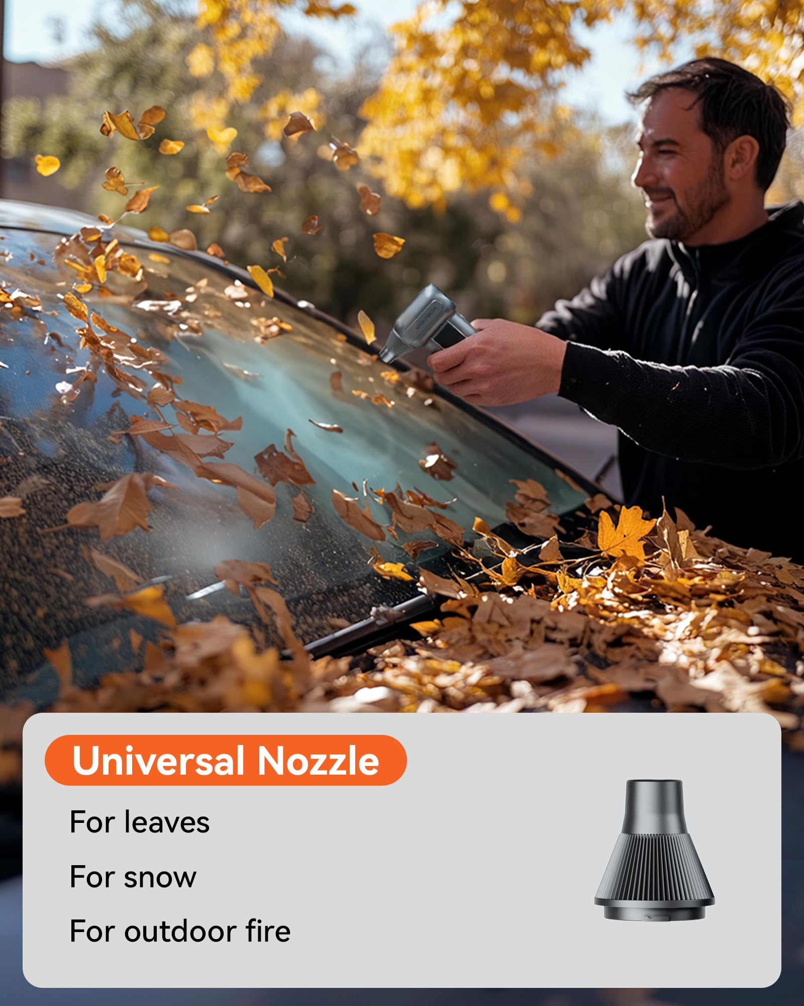 Wolfbox Mf100 Electric Air Duster - Replaceable Nozzle Accessory