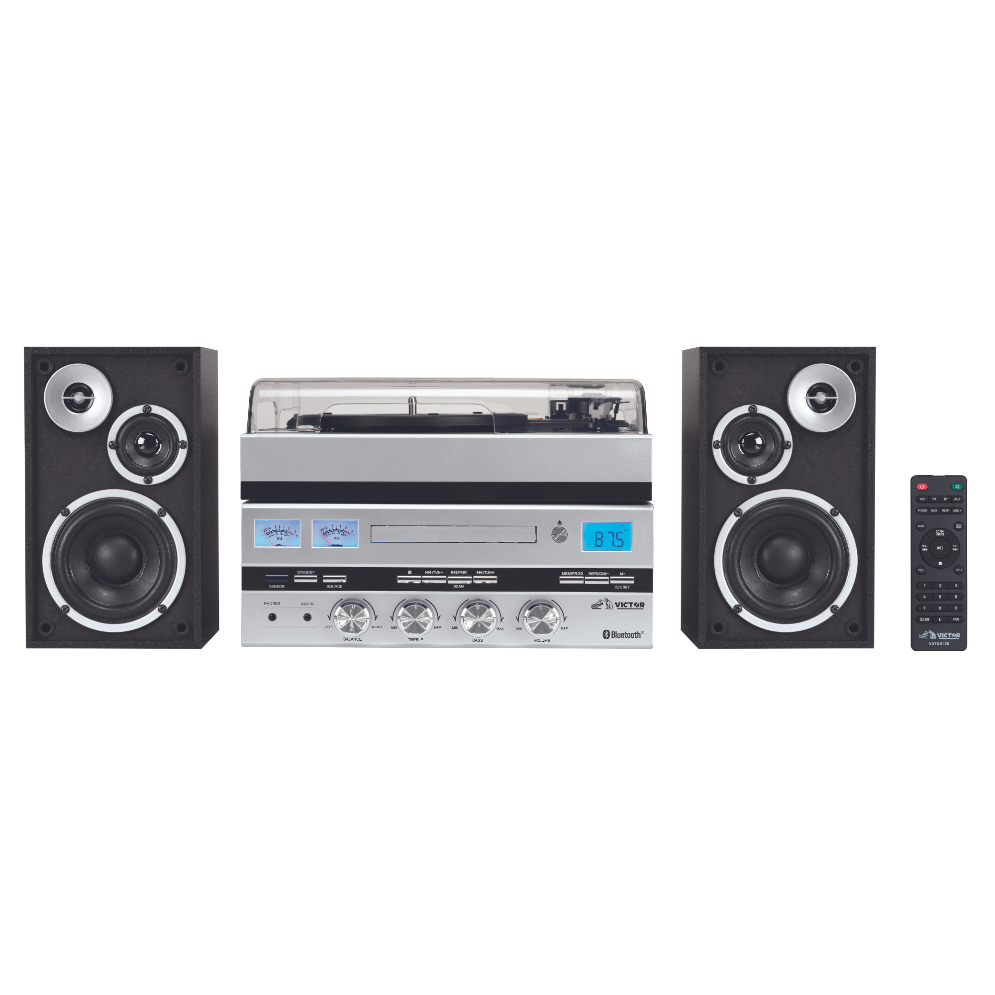 Victor Geneva 5-in-1 Desktop Music Center - Refurbished