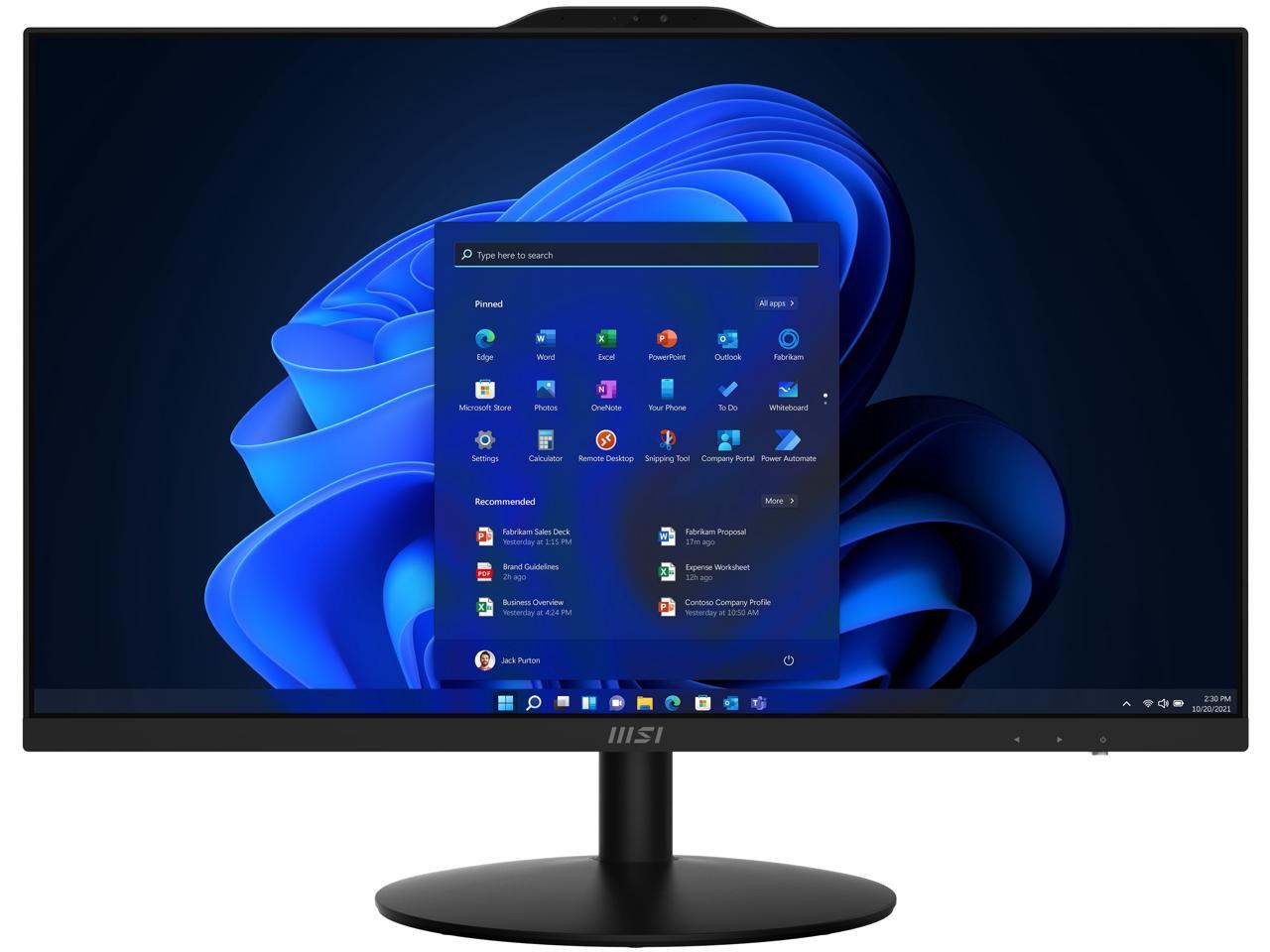 Aio Msi Pro Ap272 13M 289Us R