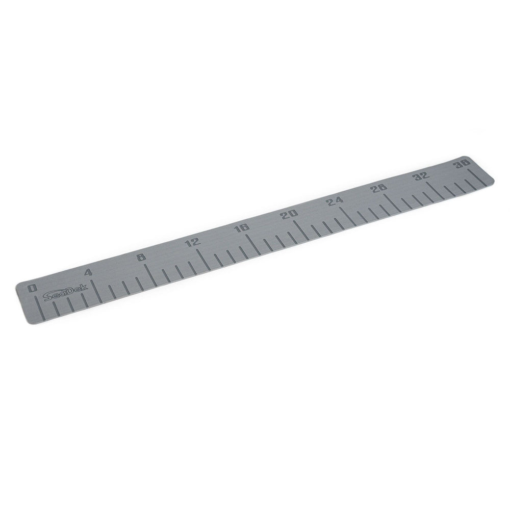Seadek 36'' Fish Ruler - Storm Grey W/Seadek Logo,WBAUVB074HLQY74