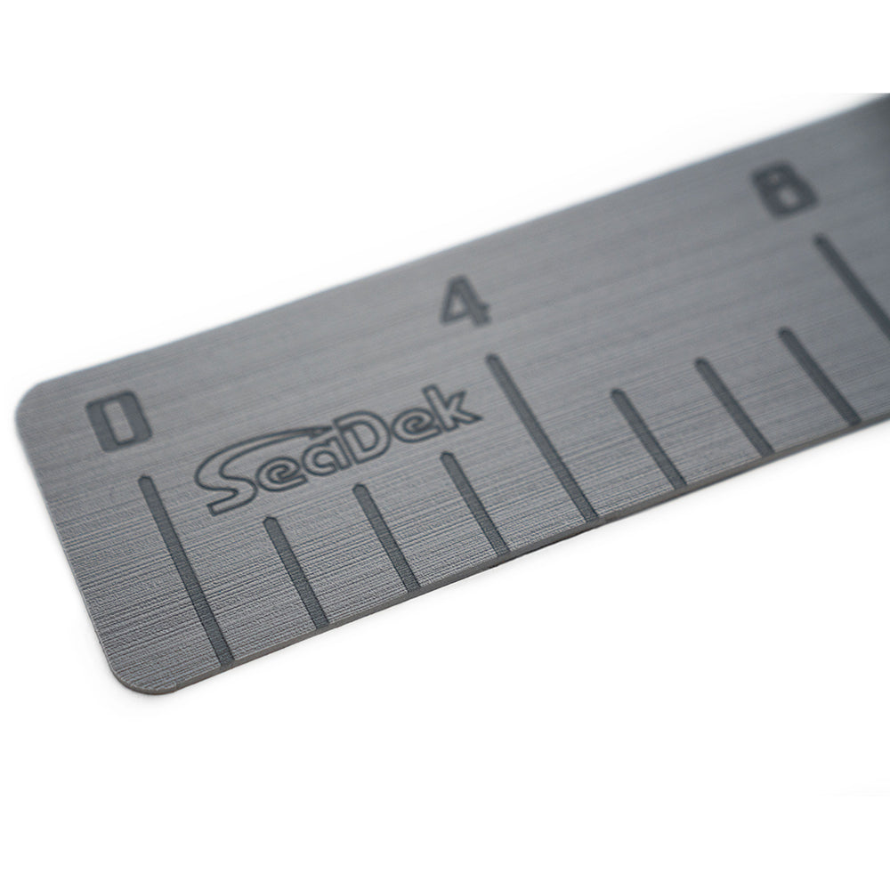 Seadek 36'' Fish Ruler - Storm Grey W/Seadek Logo,WBAUVB074HLQY74