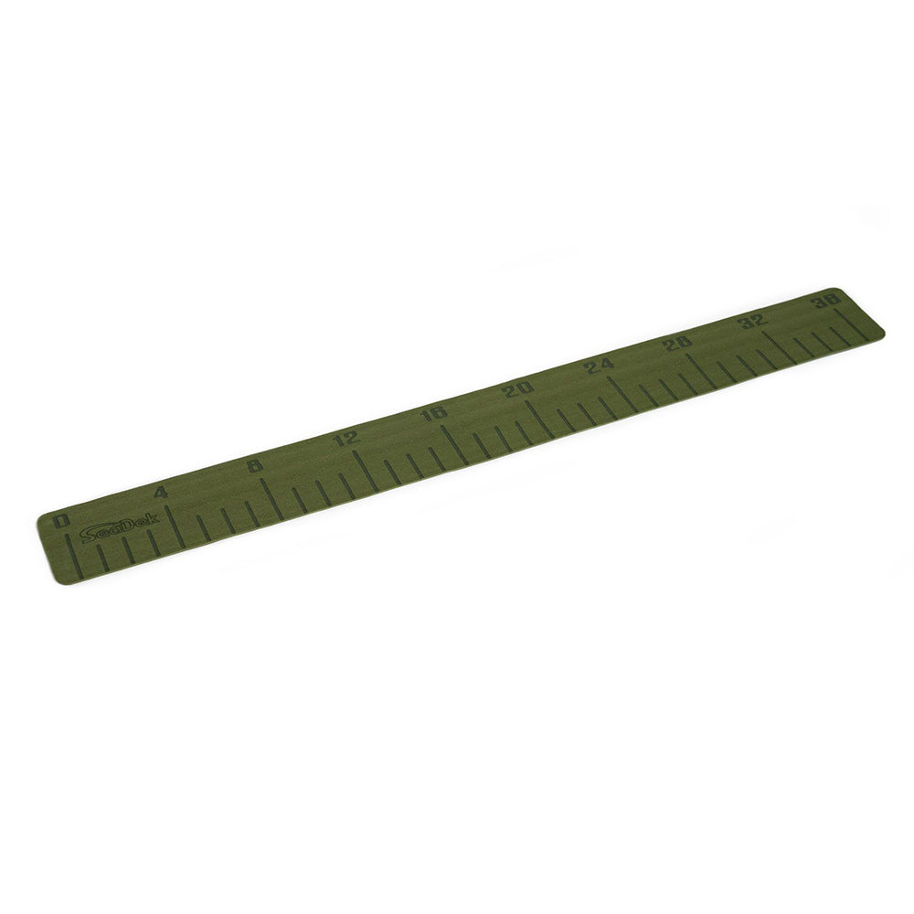 Seadek 36'' Fish Ruler - Olive Green W/Seadek Logo,WBAUVB074HFTWMF
