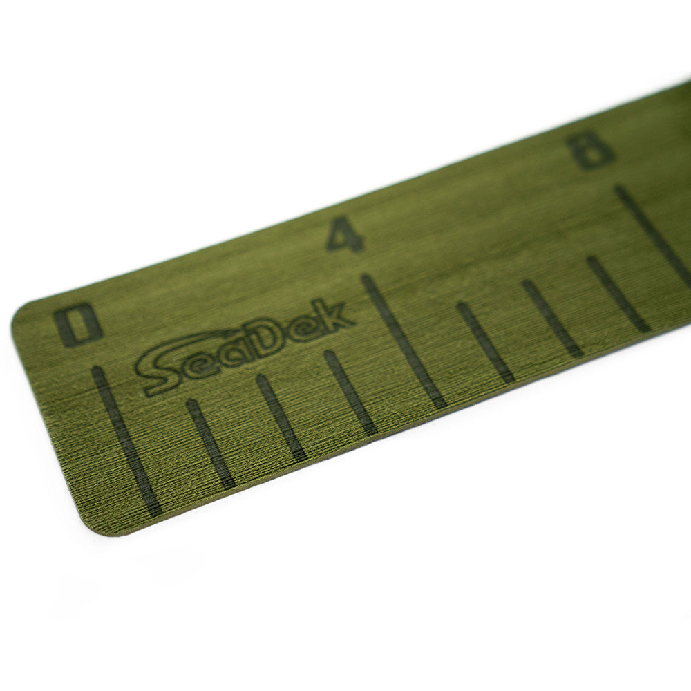 Seadek 36'' Fish Ruler - Olive Green W/Seadek Logo,WBAUVB074HFTWMF