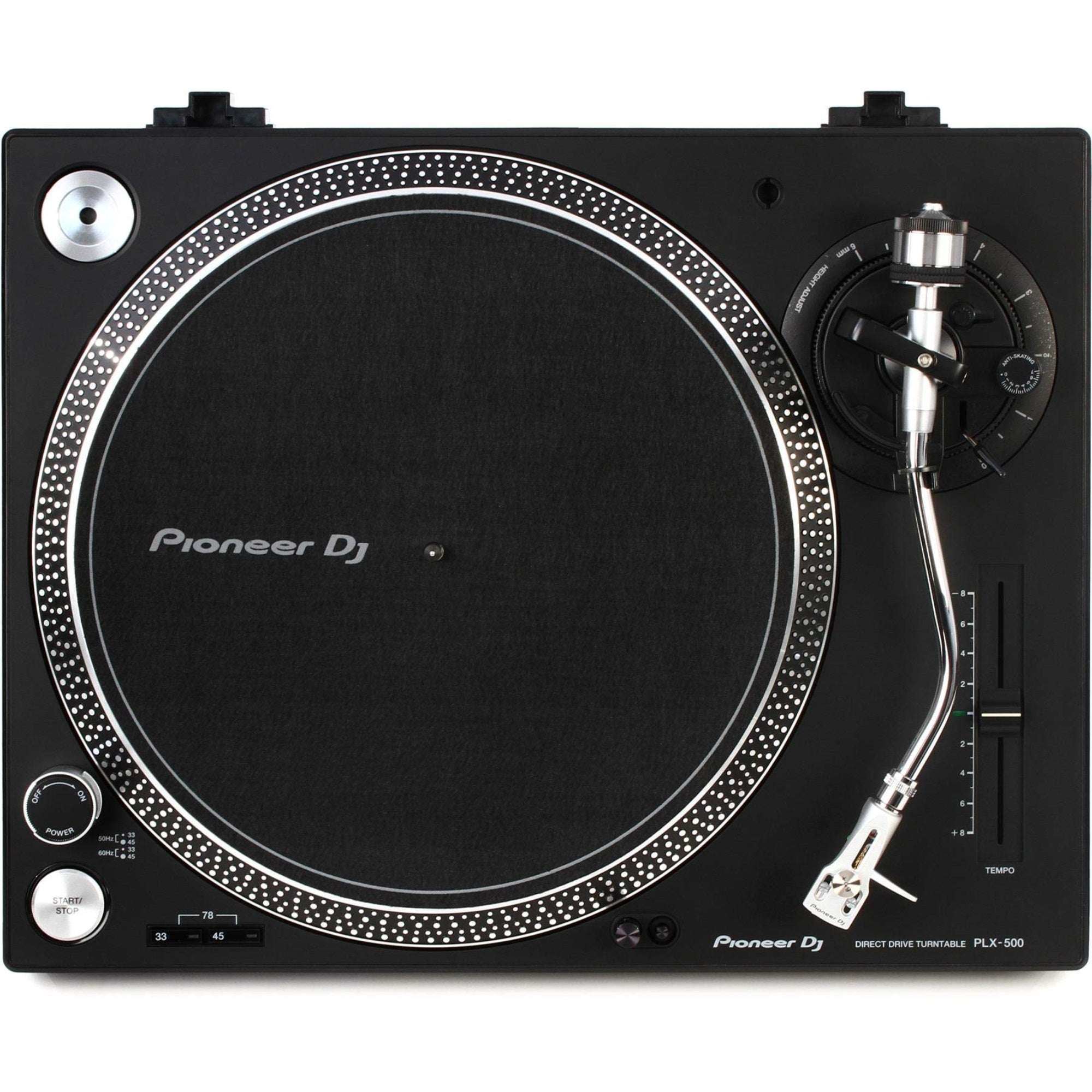 Professional Direct Drive Record Turntable Black With Usb And Rca Connectivity
