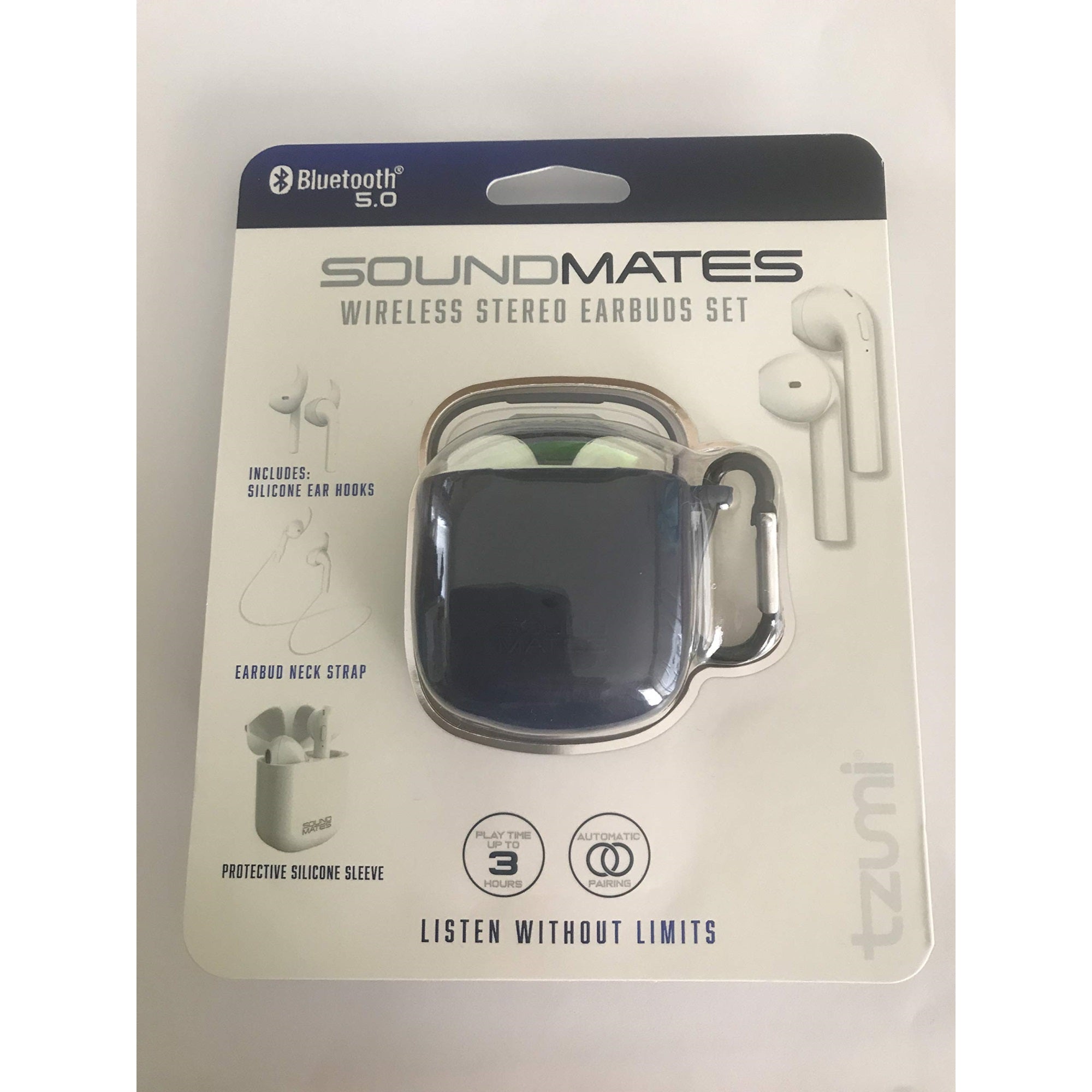 TZUMI WIRELESS CHARGING EARBUDS