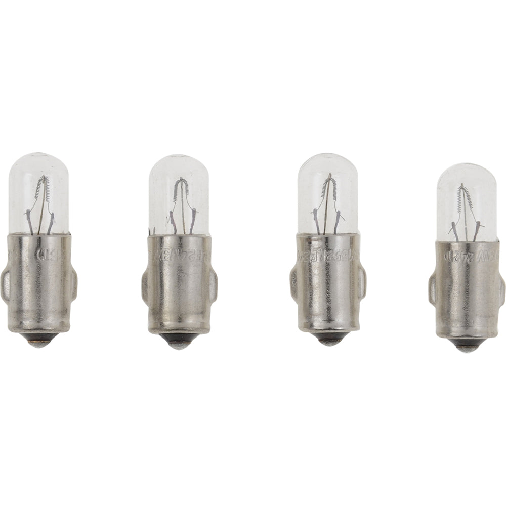 Vdo Type A - White Metal Base Bulb - 24V - 4-Pack,WBEEAB00T9K123G