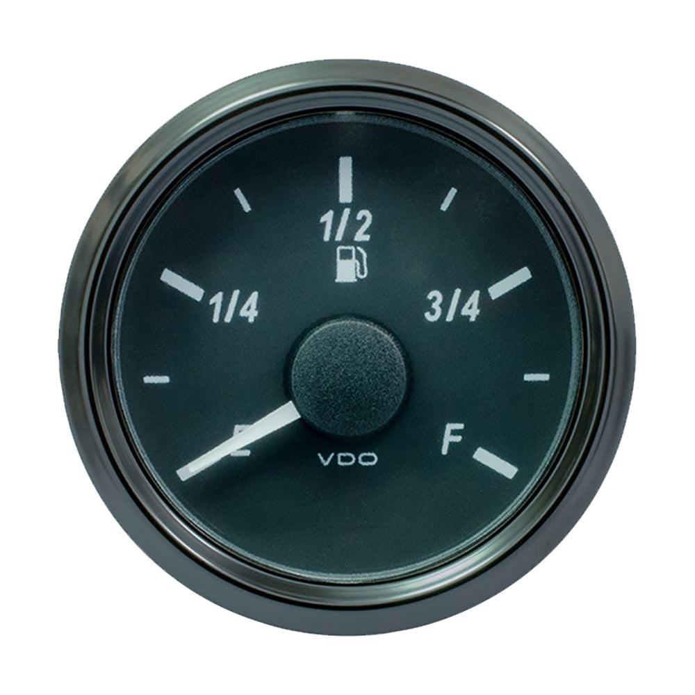 Vdo Singleviu 52Mm (2-1/16'') Fuel Level Gauge - E/F Scale - 0-180 Ohm,WBEEAB08M1YPGHW