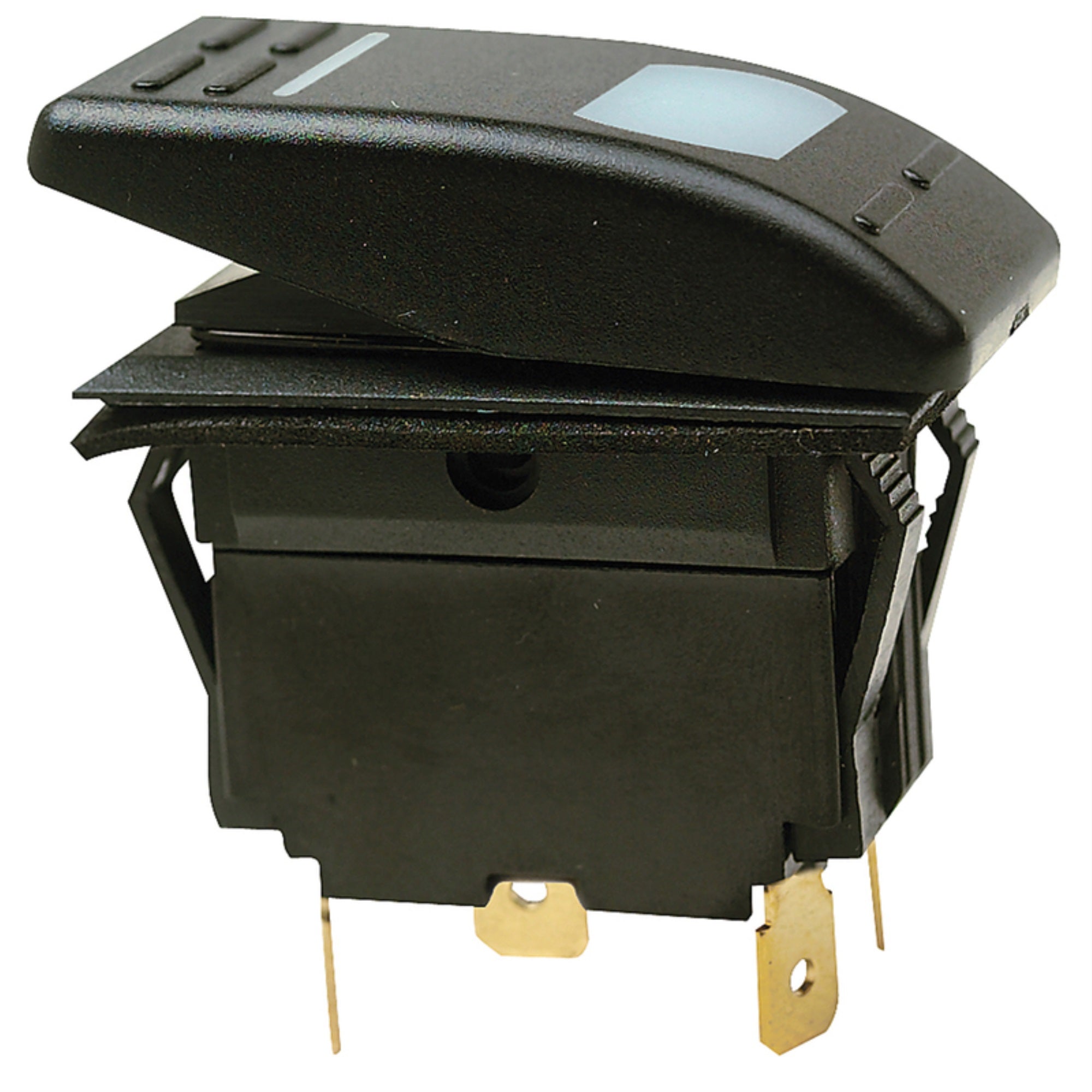 RCLR SWITCH 5 DPDT BLK (Pack of 1)