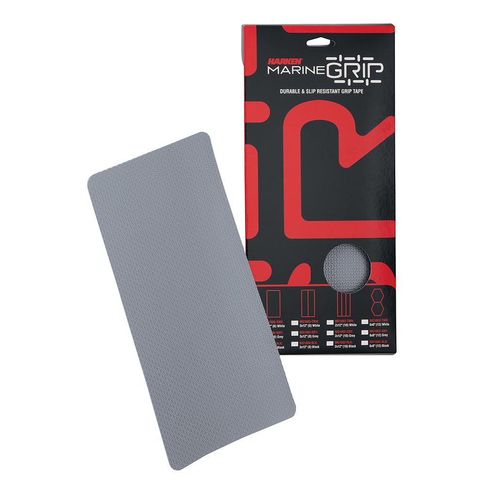 Harken Marine Grip Tape - 6 X 12'' - Grey - 6 Pieces,WBAUVA001346154