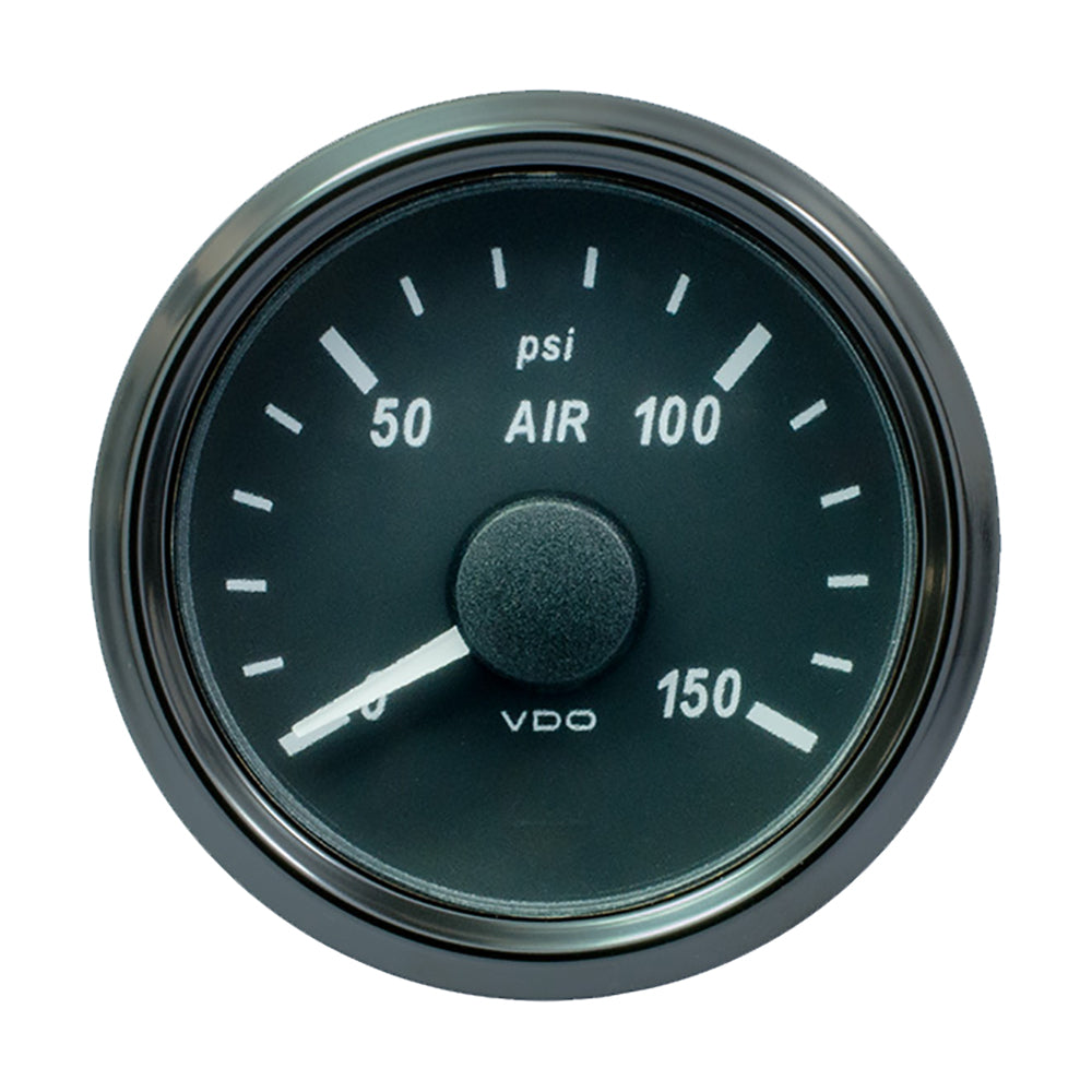 Vdo Singleviu 52Mm (2-1/16'') Air Pressure Gauge - 150 Psi - 0-180 Ohm,WBEEAB0BBSPQG1J