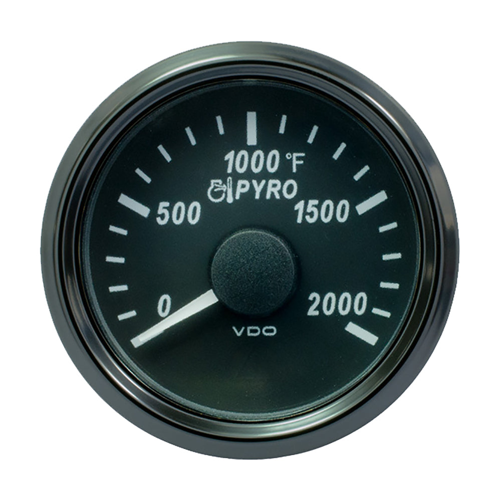 Vdo Singleviu 52Mm (2-1/16'') Exhaust Gas Temp. Gauge - 2000&Deg;F,WBEEAB08X4Y4LZY