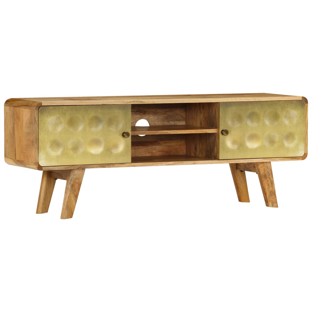 Vidaxl Tv Cabinet Solid Mango Wood 47.2''X11.8''X17.7''