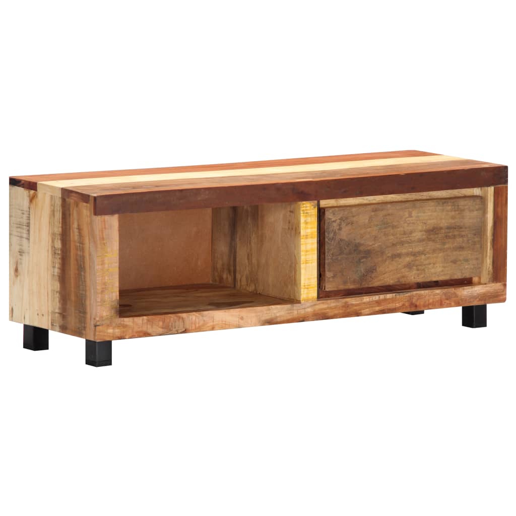 Vidaxl Tv Cabinet 39.4''X11.8''X13'' Solid Reclaimed Wood
