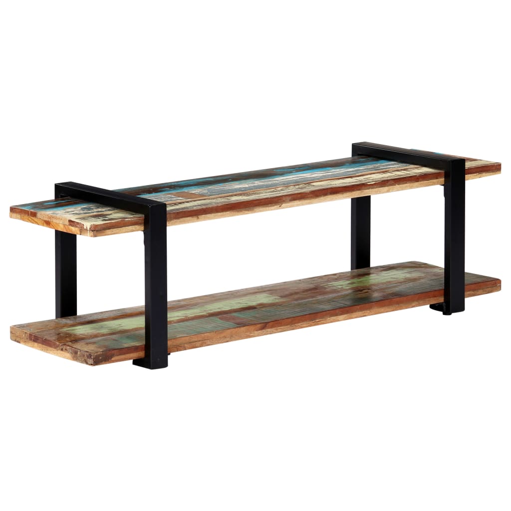 Vidaxl Tv Cabinet 51.2''X15.7''X15.7'' Solid Reclaimed Wood