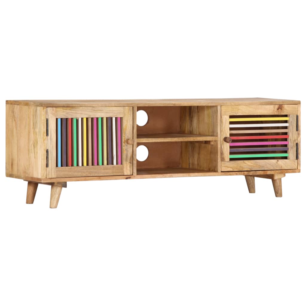 Vidaxl Tv Cabinet 47.2''X11.8''X15.7'' Solid Mango Wood