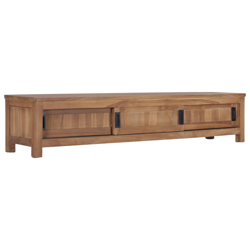 Vidaxl Tv Cabinet 59.1''X11.8''X11.8'' Solid Teak Wood