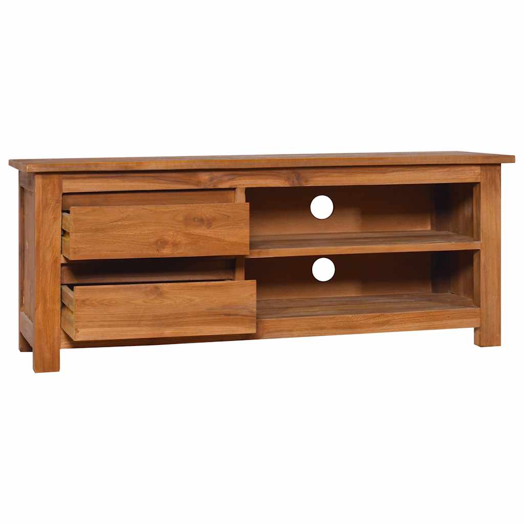 Vidaxl Tv Cabinet 39.4''X11.8''X15.7'' Solid Teak Wood
