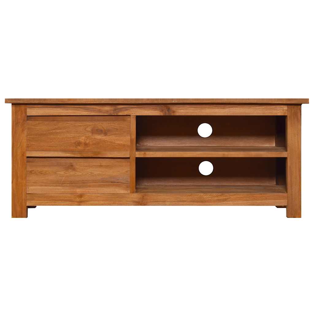 Vidaxl Tv Cabinet 39.4''X11.8''X15.7'' Solid Teak Wood