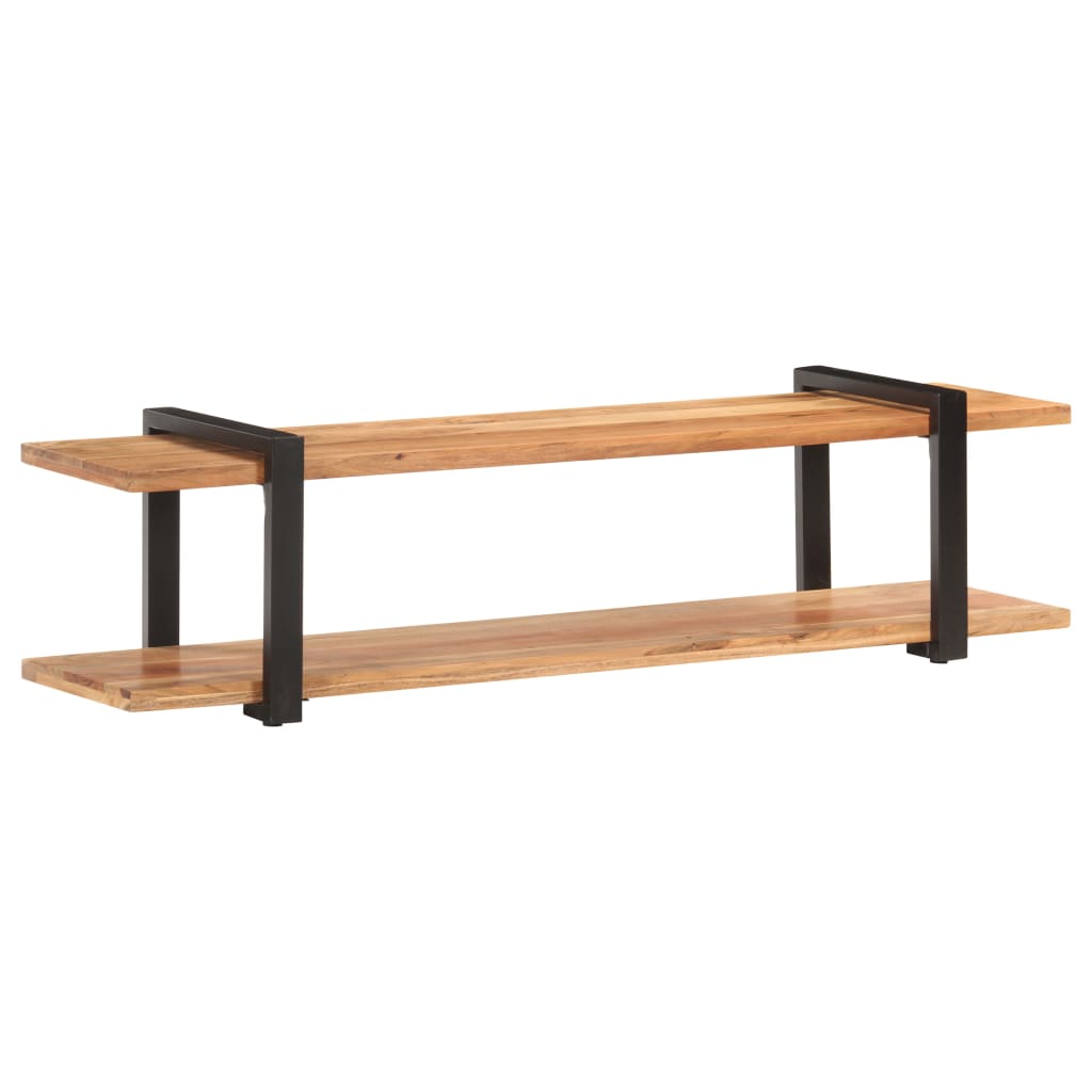 Vidaxl Tv Cabinet 63''X15.7''X15.7'' Solid Acacia Wood
