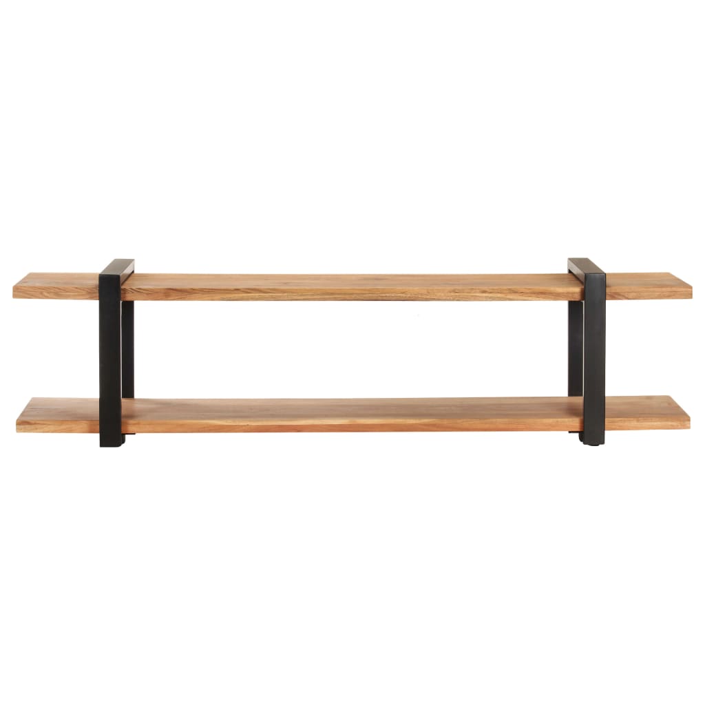 Vidaxl Tv Cabinet 63''X15.7''X15.7'' Solid Acacia Wood