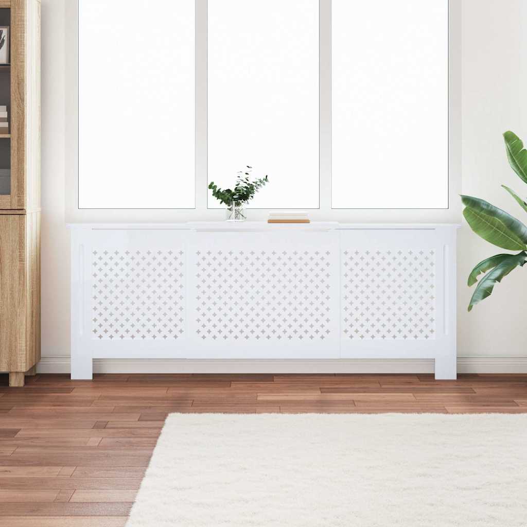 vidaXL MDF Radiator Cover White 80.7