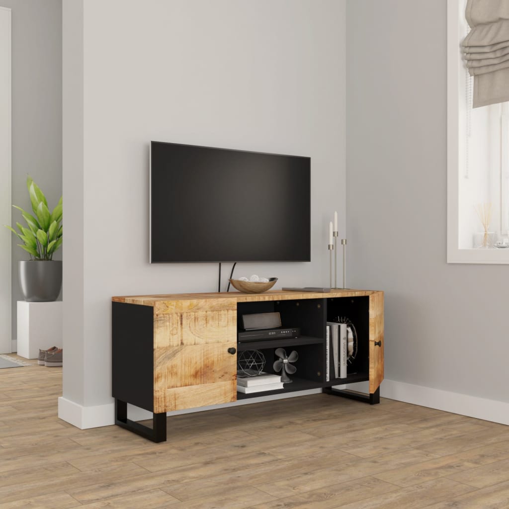 Vidaxl Tv Cabinet 41.3''X13''X18.1'' Solid Wood Mango