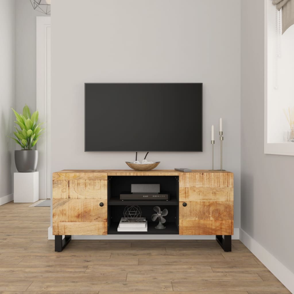 Vidaxl Tv Cabinet 41.3''X13''X18.1'' Solid Wood Mango