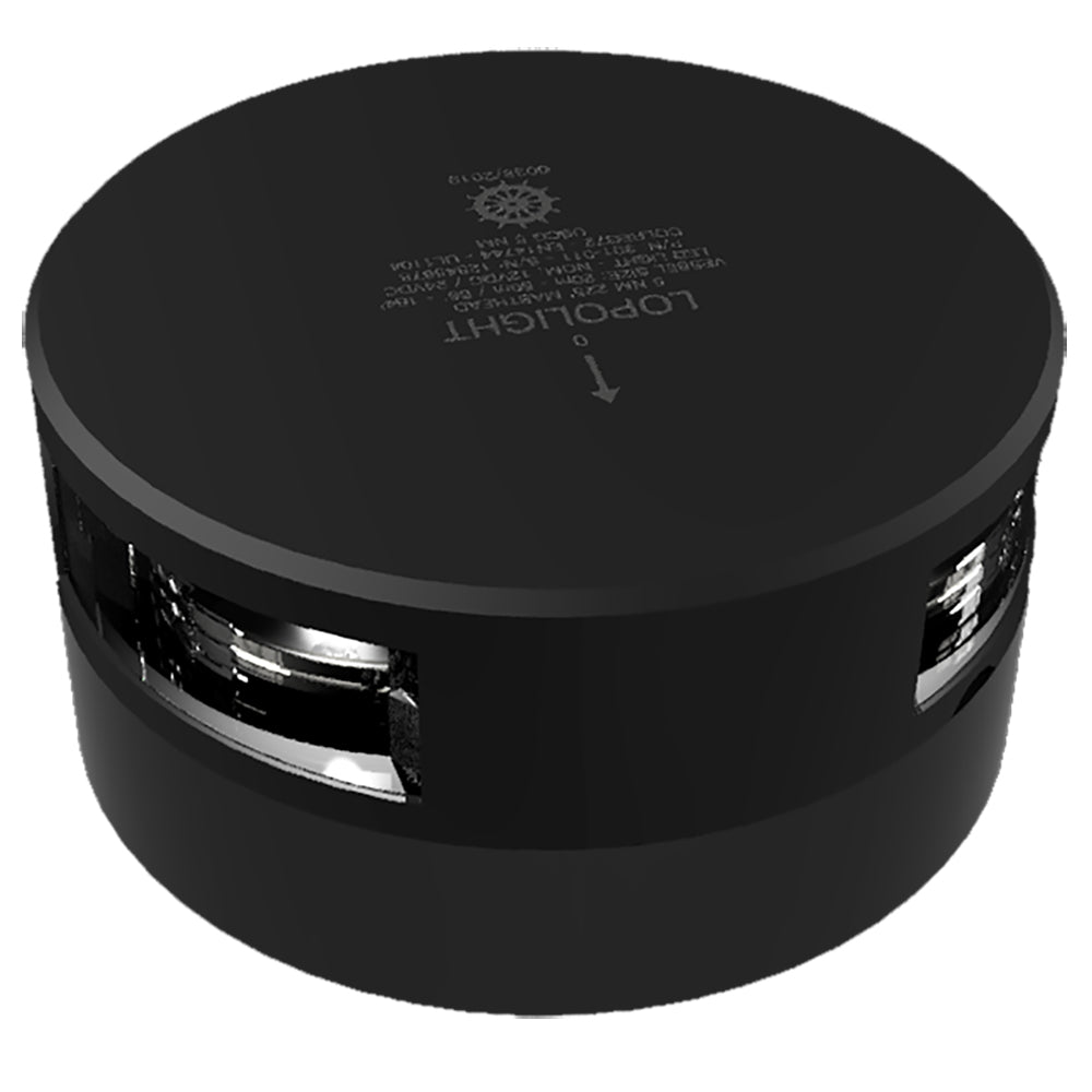 Lopolight Series 301-011 - Masthead Light - 5Nm - Horizontal Mount - White- Black Housing,WBAUVB0D752R4XH