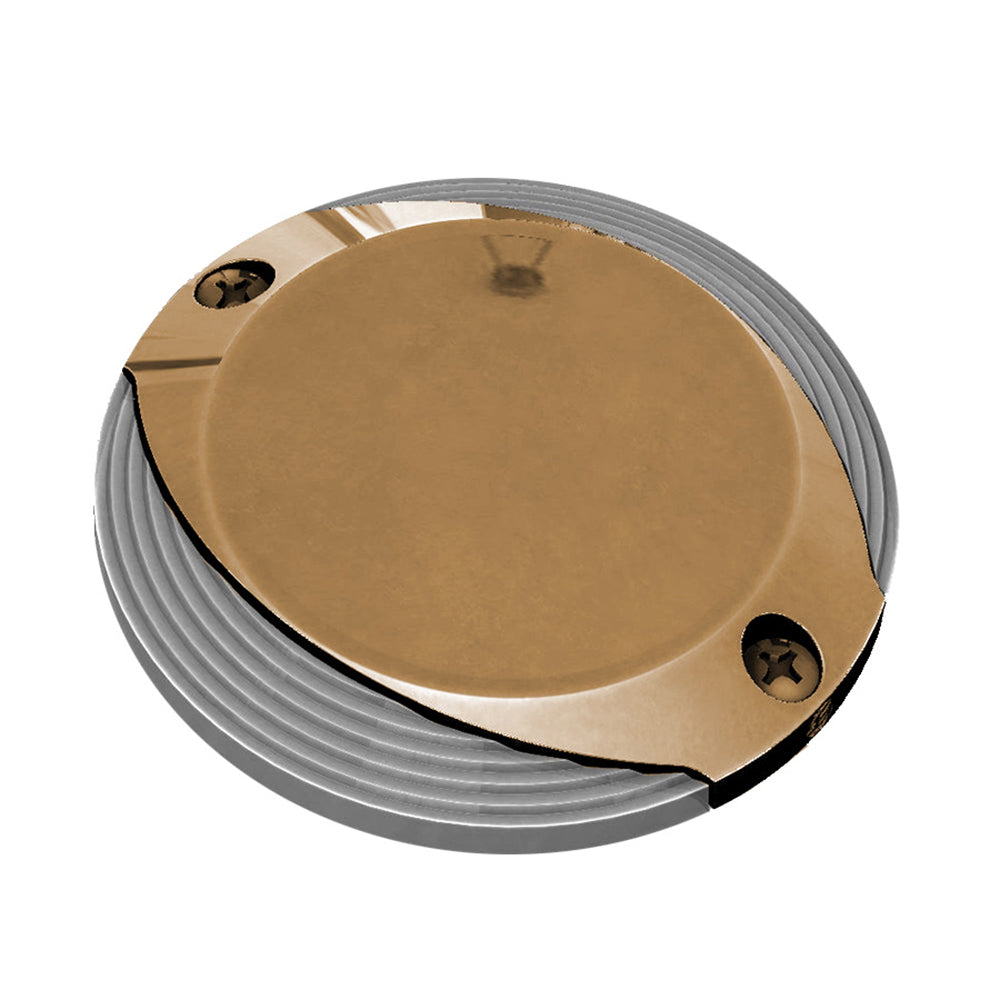 Lumitec Scallop Surface Mount Pathway Light - Spectrum Rgbw/Warm White - Bronze Finish,WBHOMA001346201