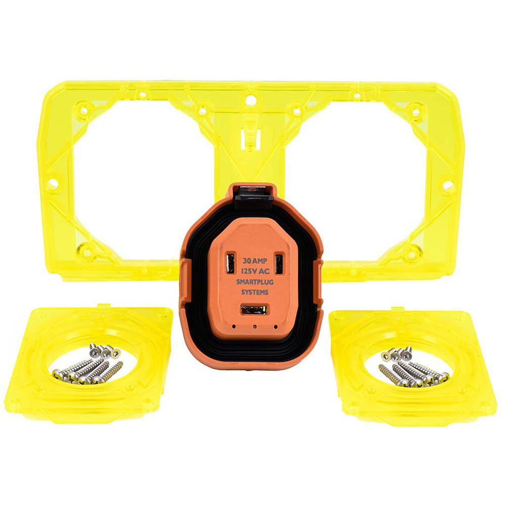 Smartplug 30 Amp Single Receptacle Eaton Lighthouse Conversion Kit,WBAUVB093HKBJK4