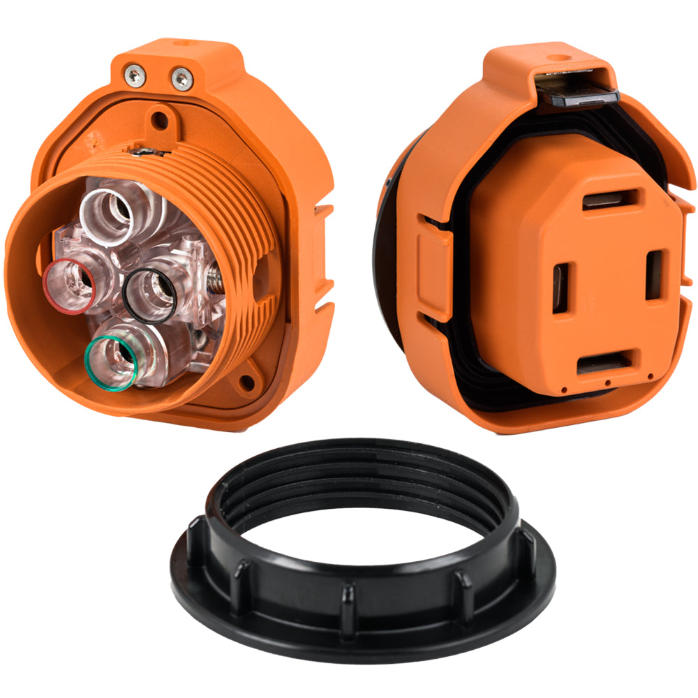 Smartplug 50 Amp 125/250 V Female Receptacle,WBAUVB01139TJDK