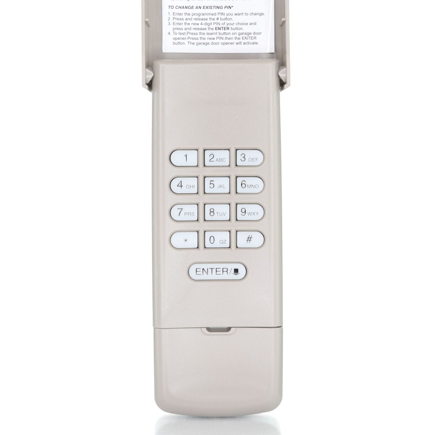 Anderic Substitute for LiftMaster 376LM / 376LMC Wireless Keyless Entry 315MHz Garage Door Opener Remote Control [877MAX]