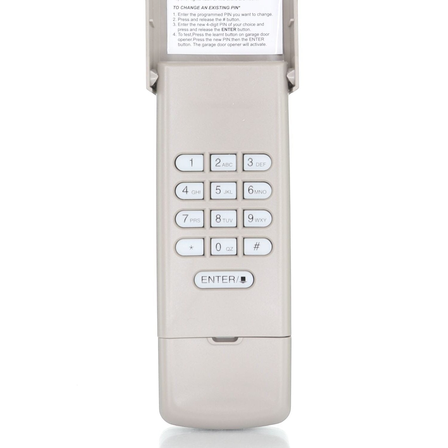 Anderic Substitute for LiftMaster 877MAX wireless keypad Garage Door Opener Remote Control [877MAX]