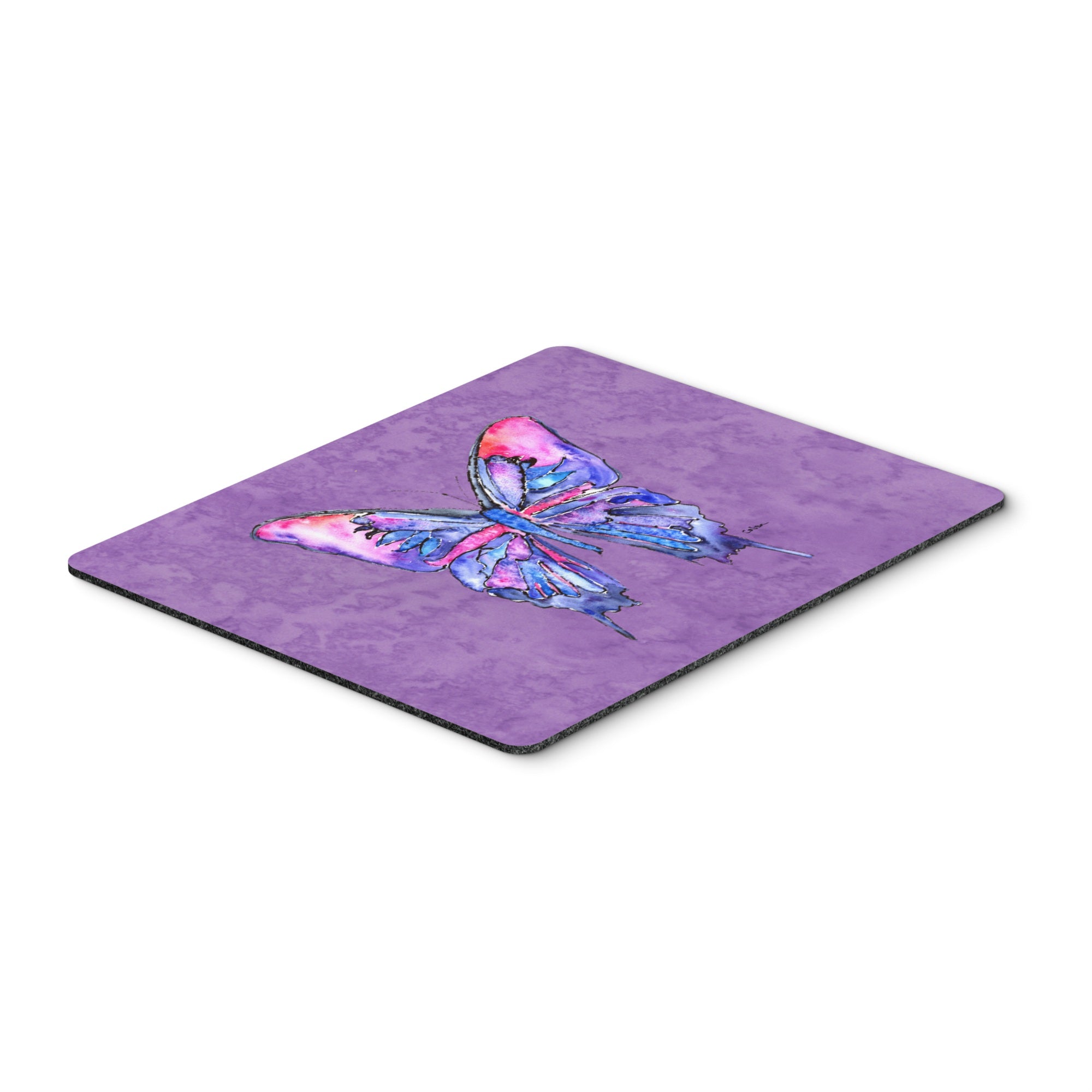 Carolines Treasures Butterfly on Purple Mouse Pad/Hot Pad/Trivet (8860MP)