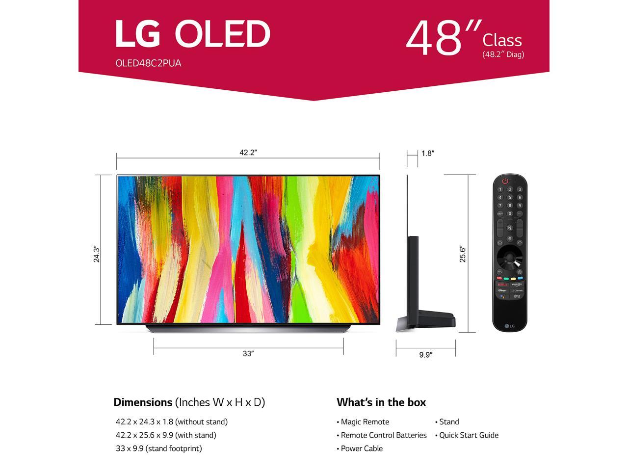 Led Tv Lg 48'' Oled48C2Pua R