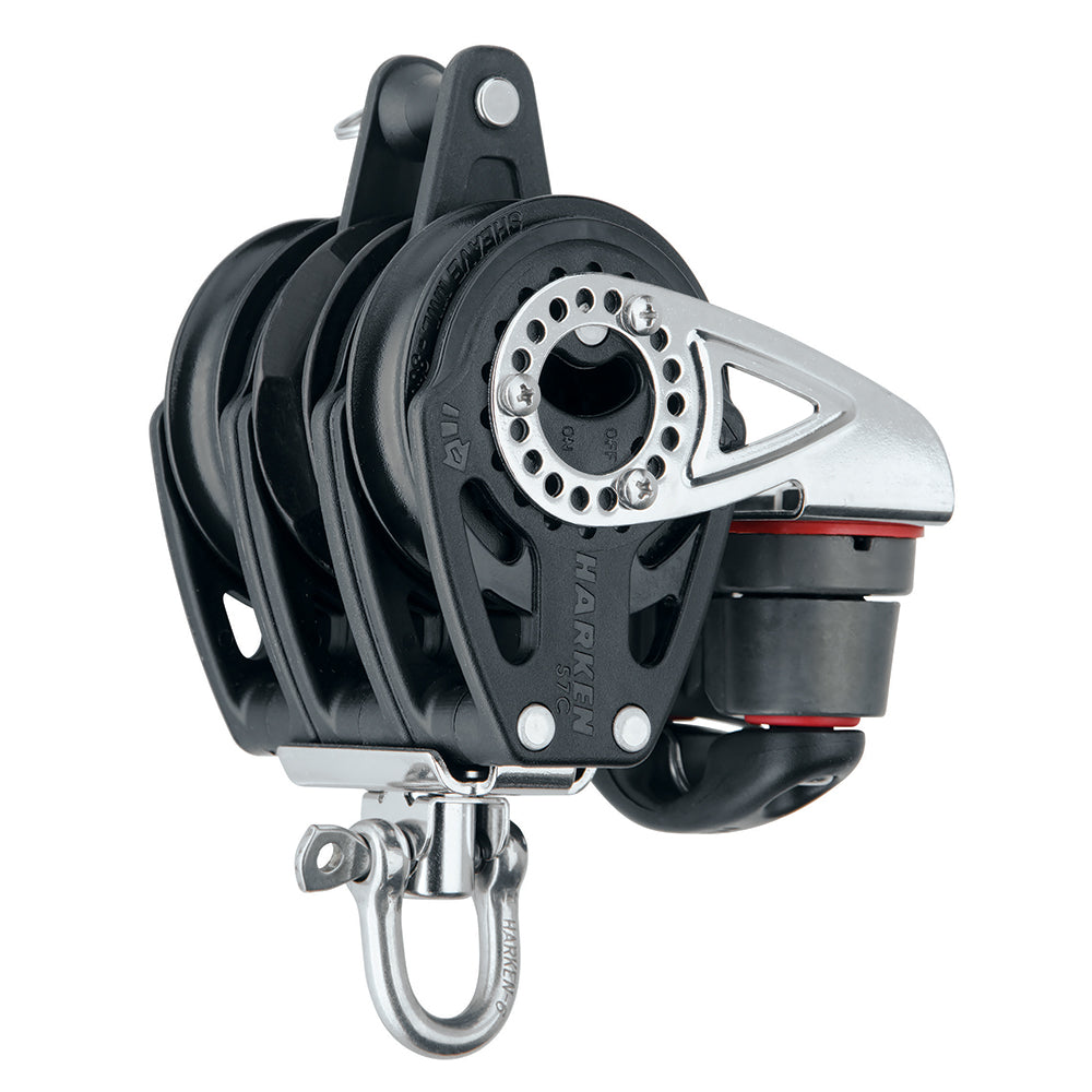 Harken 57Mm Triple Carbo Block - Swivel, Becket, Cam Cleat,WBAUVB00CSVTJN8