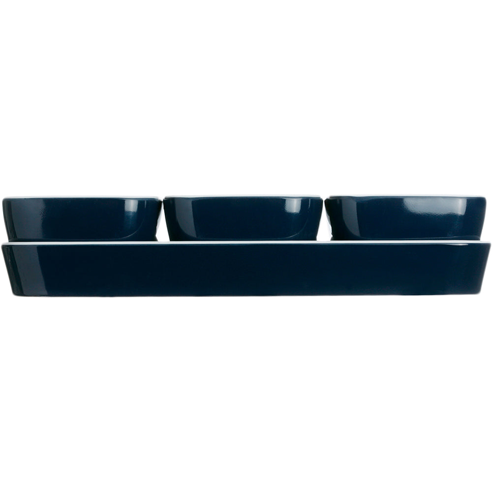Marine Business Melamine Snack Set - Northwind - Set Of 4,WBAUVA001346252
