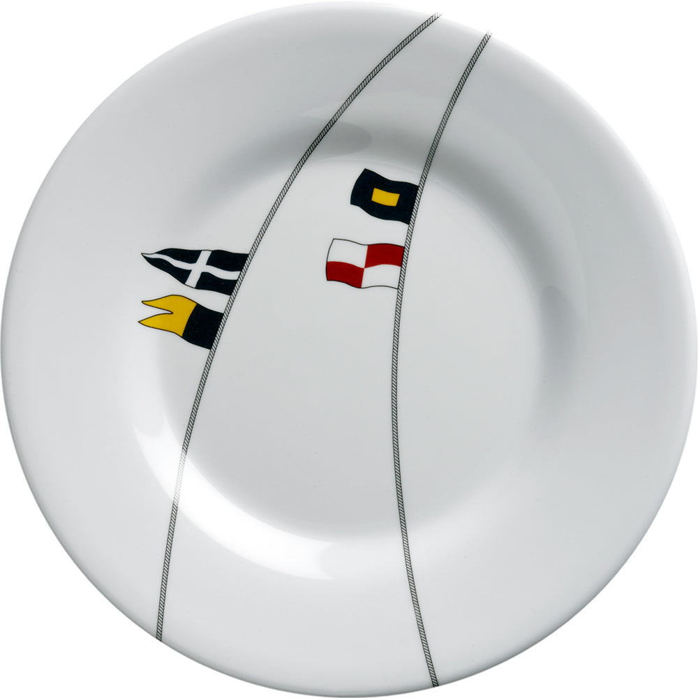 Marine Business Melamine Round Dessert Plate - Regata - 7'' Set Of 6,WBAUVB0CWYWX5DF