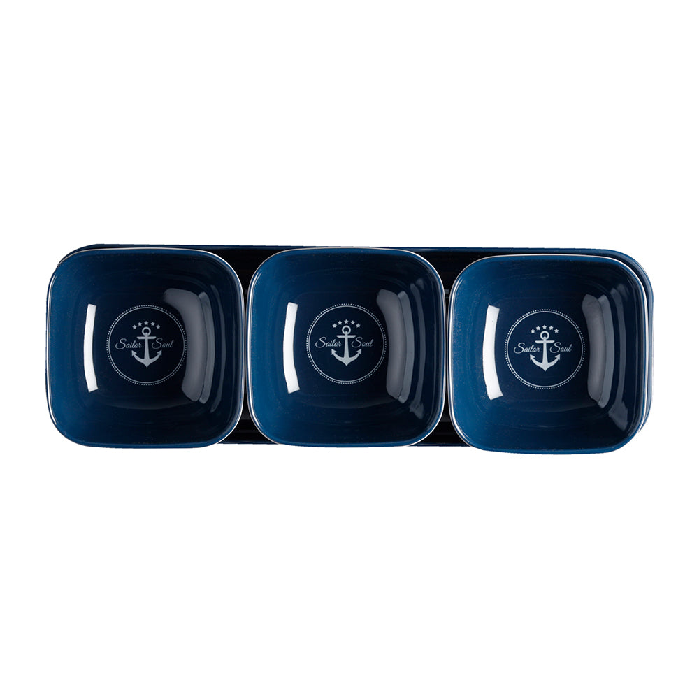 Marine Business Melamine Snack Set - Sailor Soul - Set Of 4,WBAUVB0C82X45DL
