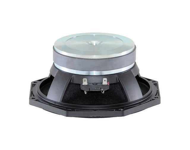 8.0-in Woofer w/8 Ohms Impedance & 500 Watts Continuous Power Handling Capacity & Ferrite Magnet