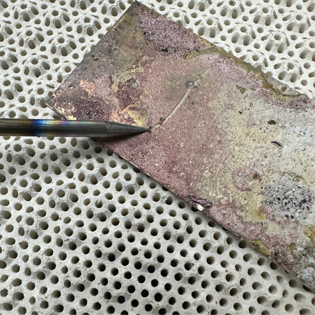 Large 3MM Titanium Solder Pick With Wooden Handle
