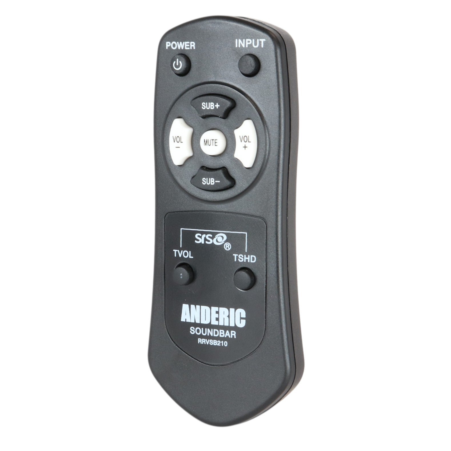 Anderic Substitute for Vizio VSB207 Soundbar Sound Bar Remote Control [RRVSB210]