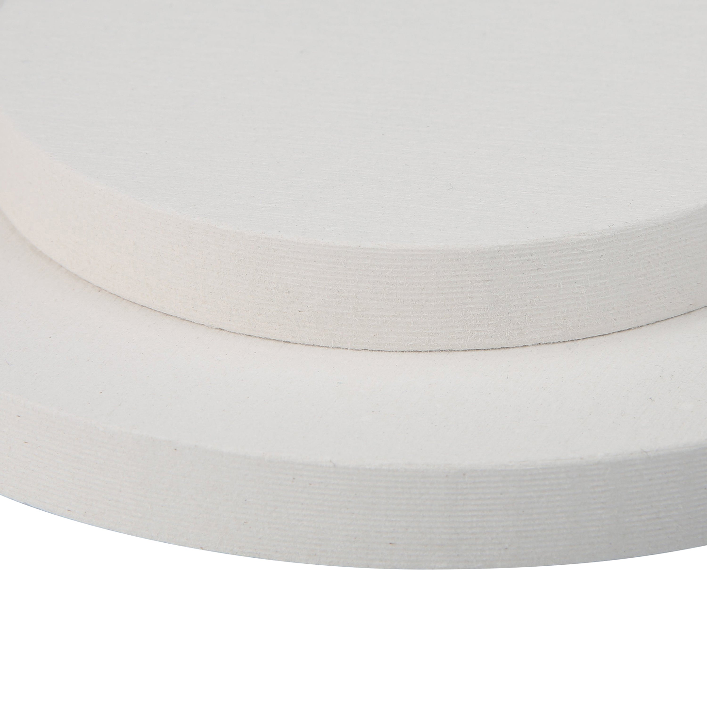 Round Soldering Board, White, High Heat Resistant