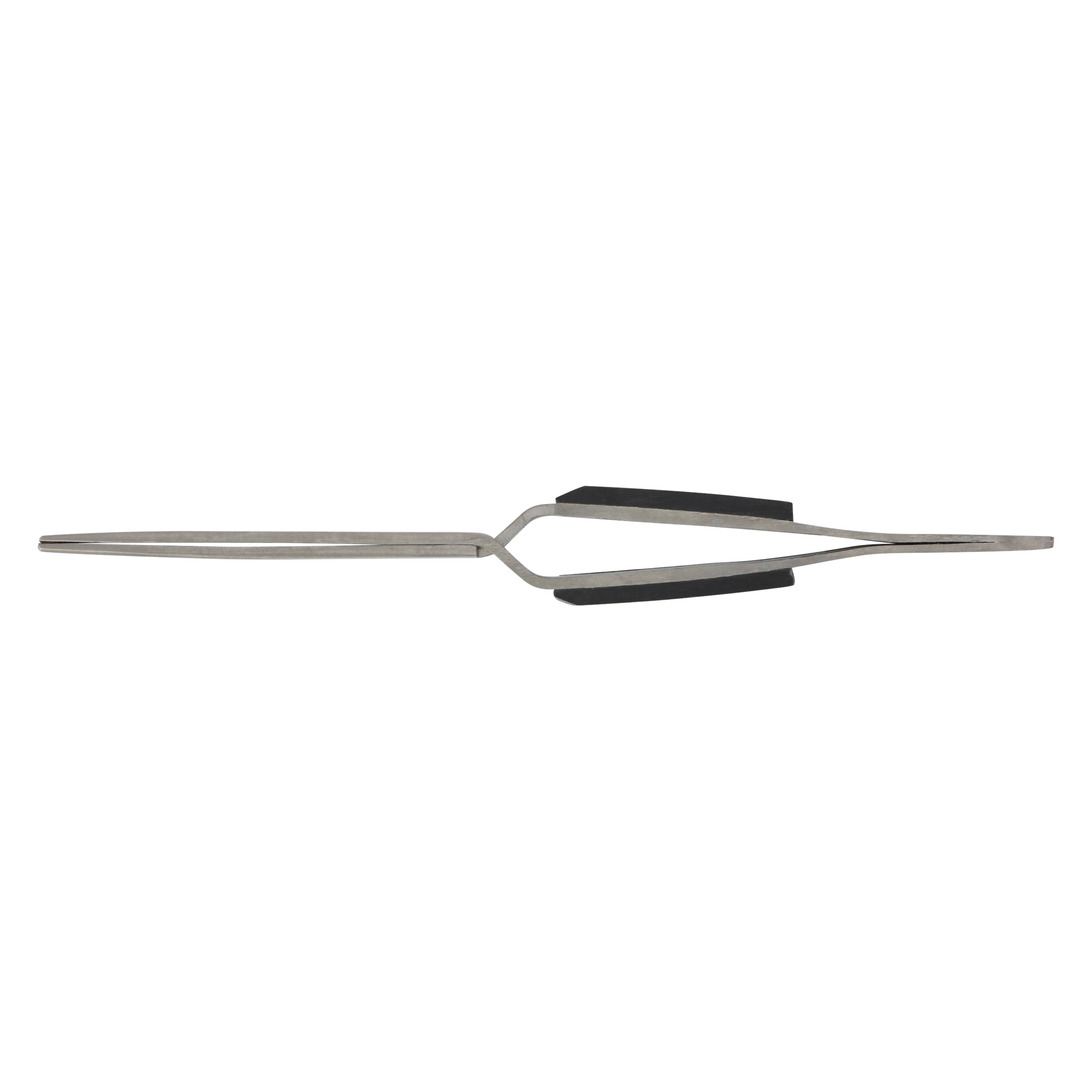 Titanium Tweezer, Cross Locking, Heavy Duty with Fine Point