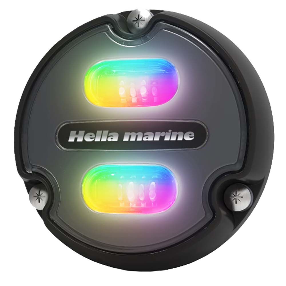 Hella Marine Apelo A1 Rgb Underwater Light - 1800 Lumens - Black Housing - Charcoal Lens,WBAUVB0BPJNW8XG