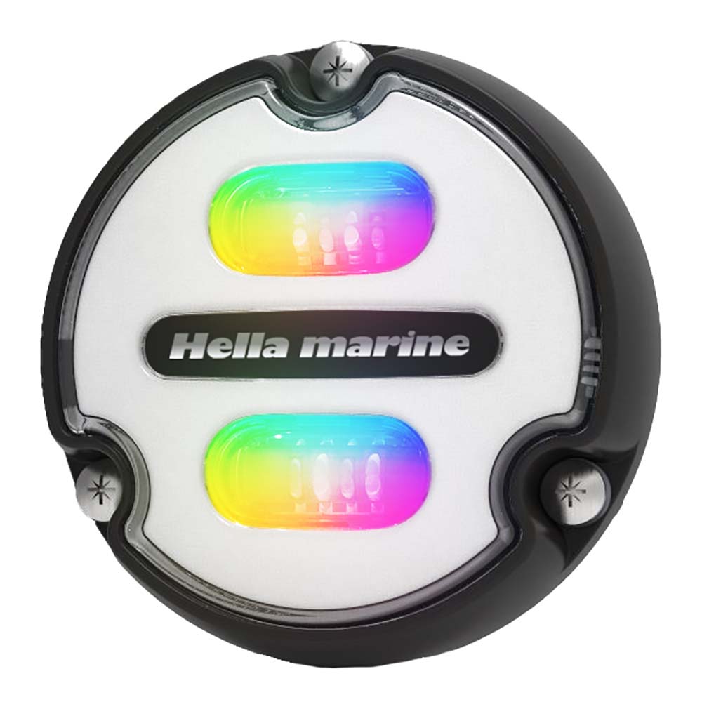 Hella Marine Apelo A1 Rgb Underwater Light - 1800 Lumens - Black Housing - White Lens,WBAUVB0BPJ6VBF8