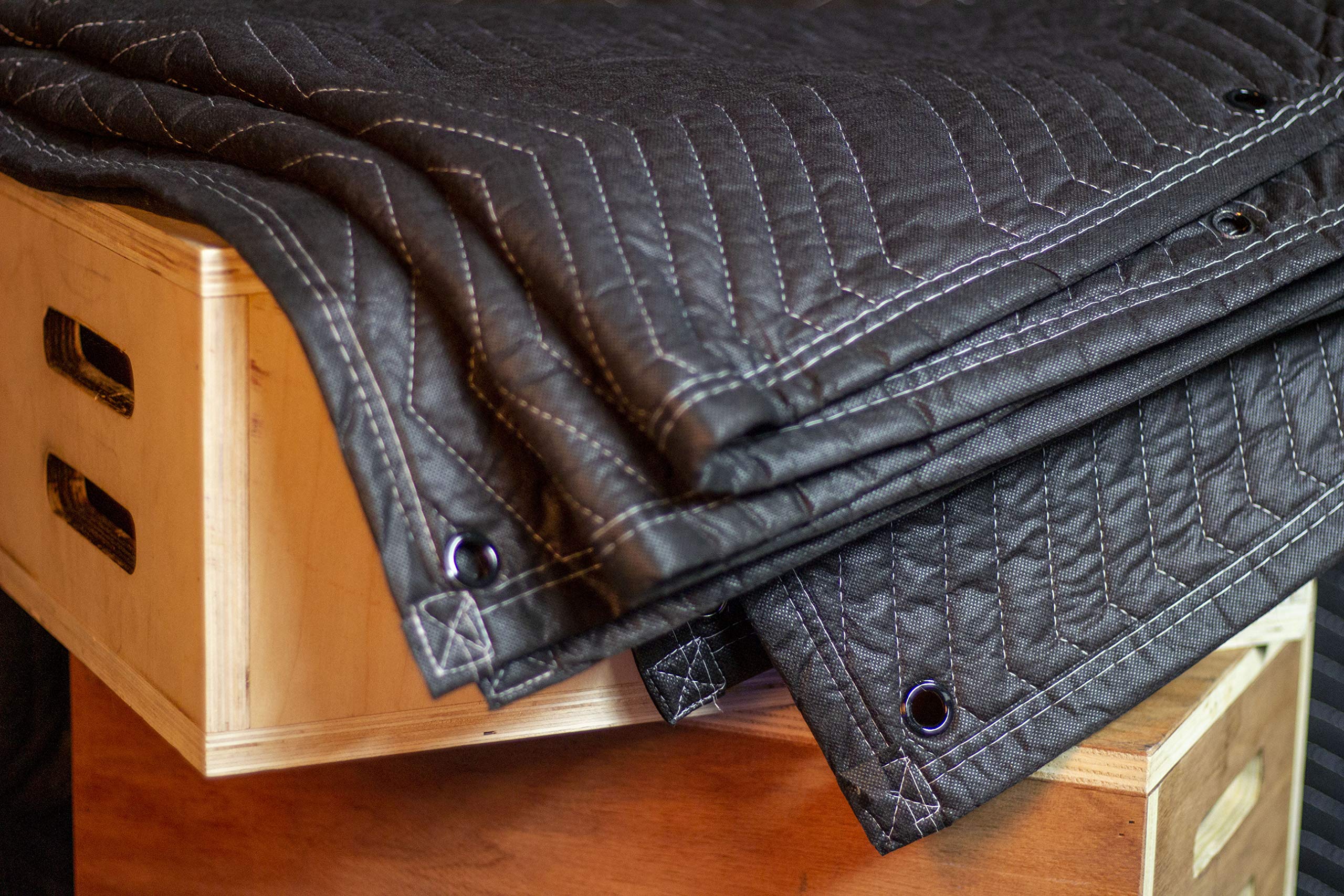 Filmcraft Studio Sound Blanket With Grommets 72 By 80 Inch Heavy Duty Polyester (Single Blanket)